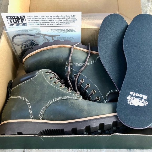 NEW Roots Chukka Boot in Natural Green (Women's Size 8.5 / Men's Size 10) - Picture 9 of 10